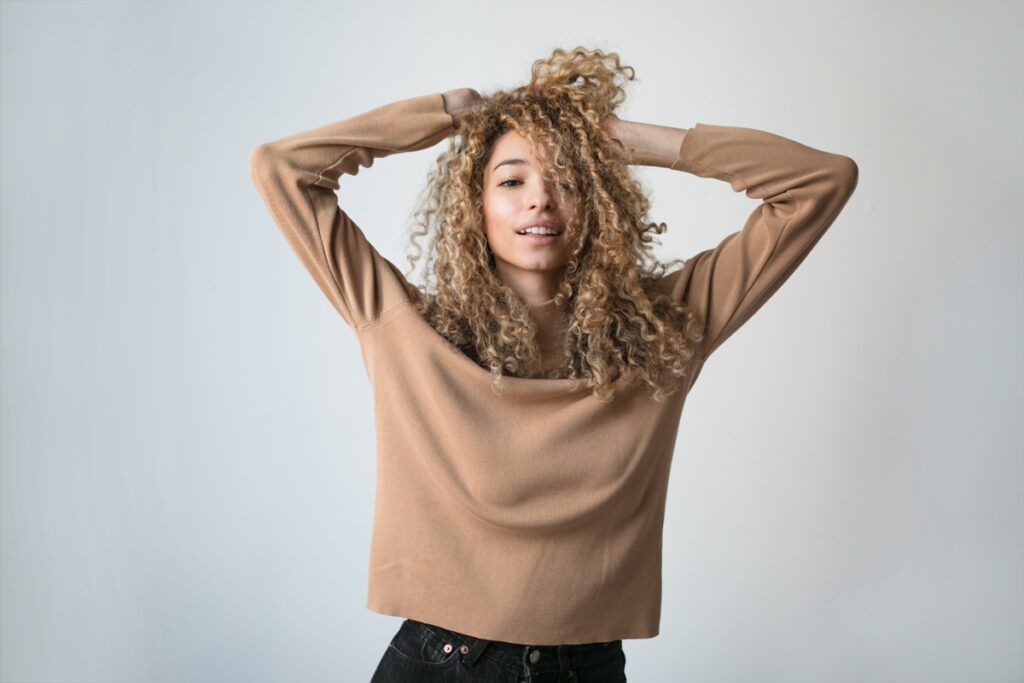 Start with the Curly Girl Method